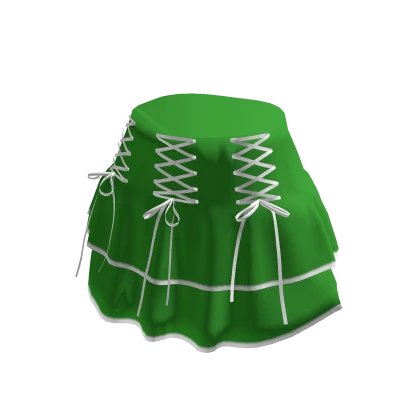 Green Skirt With Laces Roblox Item Rolimon s