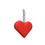 Red Heart Keychain (1.0)