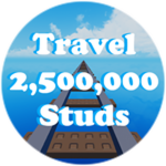 Travel 2.5 Mil Studs