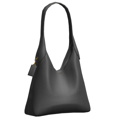 Coach Grey Leather Shoulder Bag thumbnail