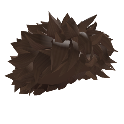 Messy Spiky Brown Hair
