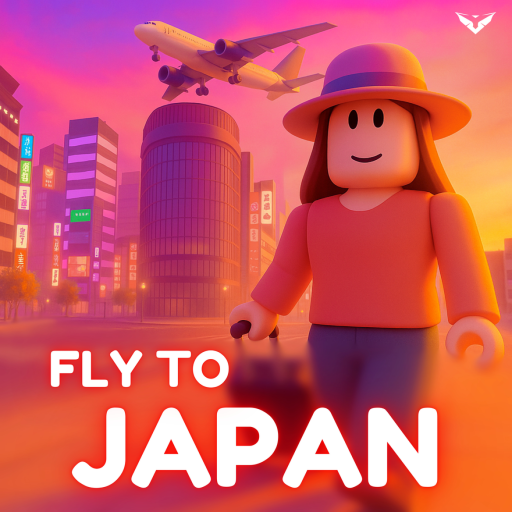 ✈️ FLY to Japan Airport RP! official Roblox game thumbnail