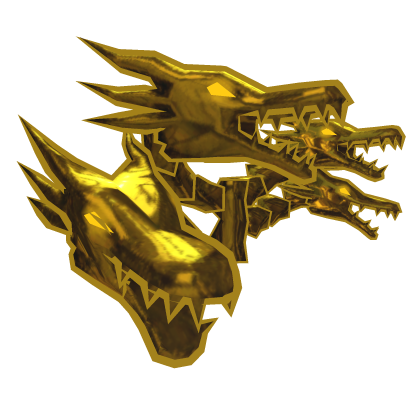Golden Dragon Heads
