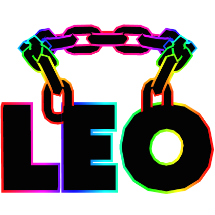 Cartoony Rainbow Leo Chain Roblox item