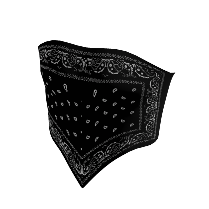 Bandana Crop Top | Black thumbnail