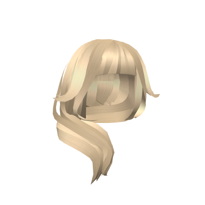 Cute Wavy Princess Hair Blonde Roblox item