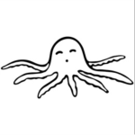 White squid
