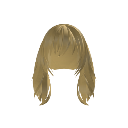 Messy Twintails Hair blonde Roblox item