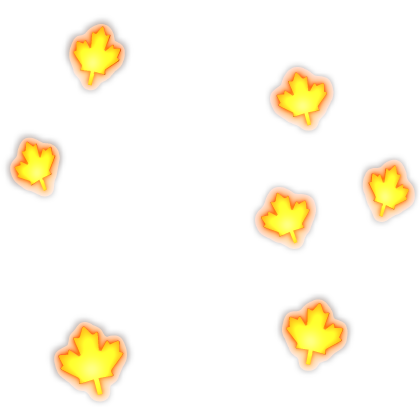 ♡ [EMISSIVE] autumn maple fall leaves