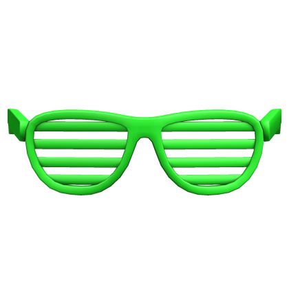 Green Scene Shutter Shades Roblox item
