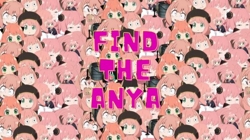 Find The Anya 🕵️‍♂️(16) [Spy x Family]