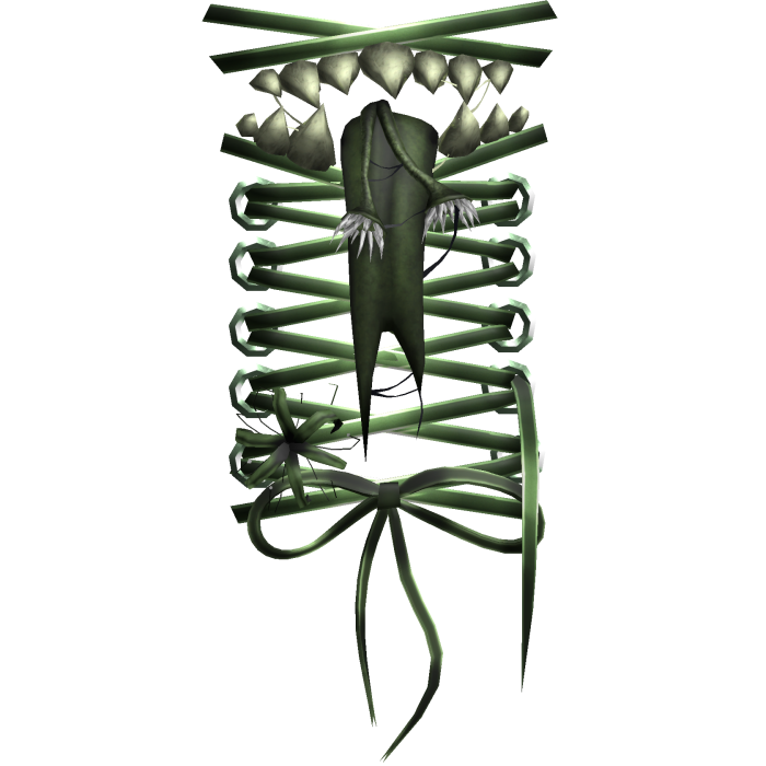 Green Creepycore Shoulder Monster Stitches [R]