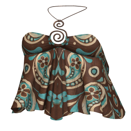 ☆ Boho 2000's Tuscan Flowy Dress