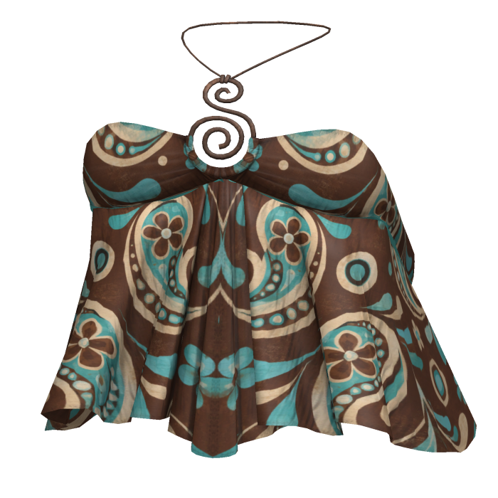 ☆ Boho 2000's Tuscan Flowy Dress