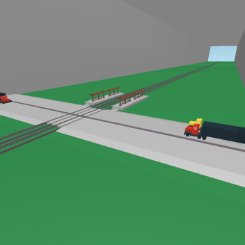 Drive Cars Onto The Track & Get Hit By...*CLASSIC*