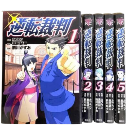 ace attorney manga collection Roblox decal