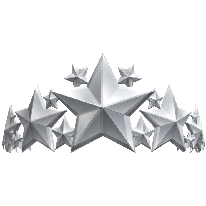 Silver Star Crown