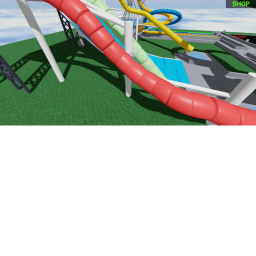 Bloxia Waterpark [MORE SLIDES!]