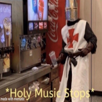 holy music stop Roblox decal