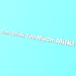 Don't Drink too Much Milk! icon