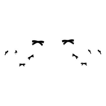 Opal King Of The Night CUte bow Addon (Black)