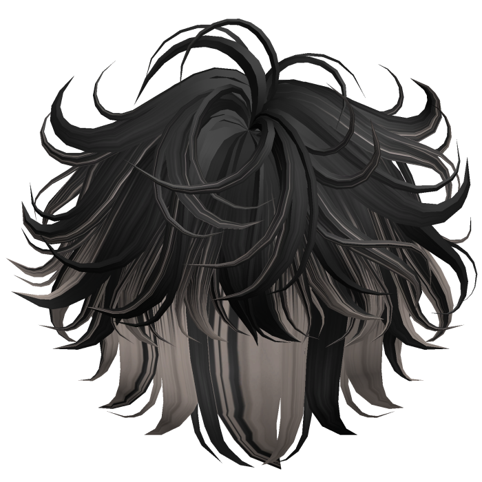 Wispy Spikey Boy Swirls Black&Ash