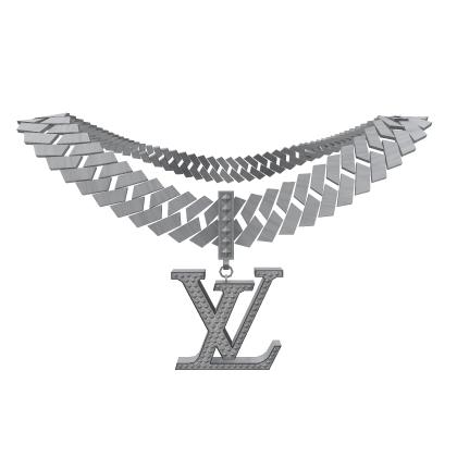💎 LV Iced Out Diamond Chain