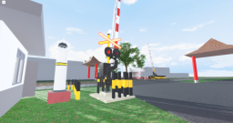 Indonezyjski przejazd kolejowy | Cianjur