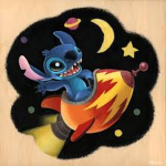 Stitch in space