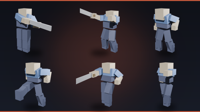 R15 Combat Animation Pack Sword Fight Melee preview 4