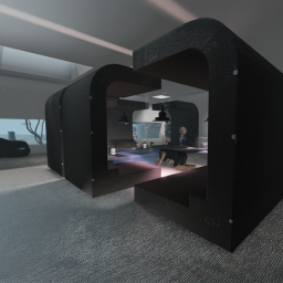 DARK MODE Hangout [RICK OWENS furniture]