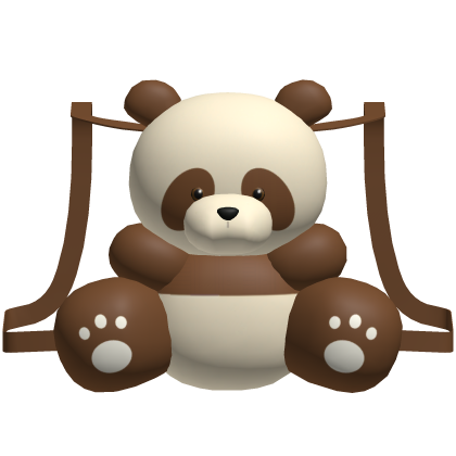 Brown Panda Bear Plushie [1.0]