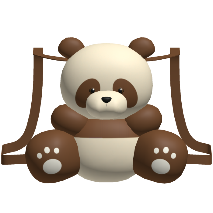 Brown Panda Bear Plushie [1.0]