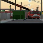 Place for fire trucks