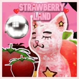 🍓 Strawberry Land! 🐈 (🎈LET GO🎈) icon