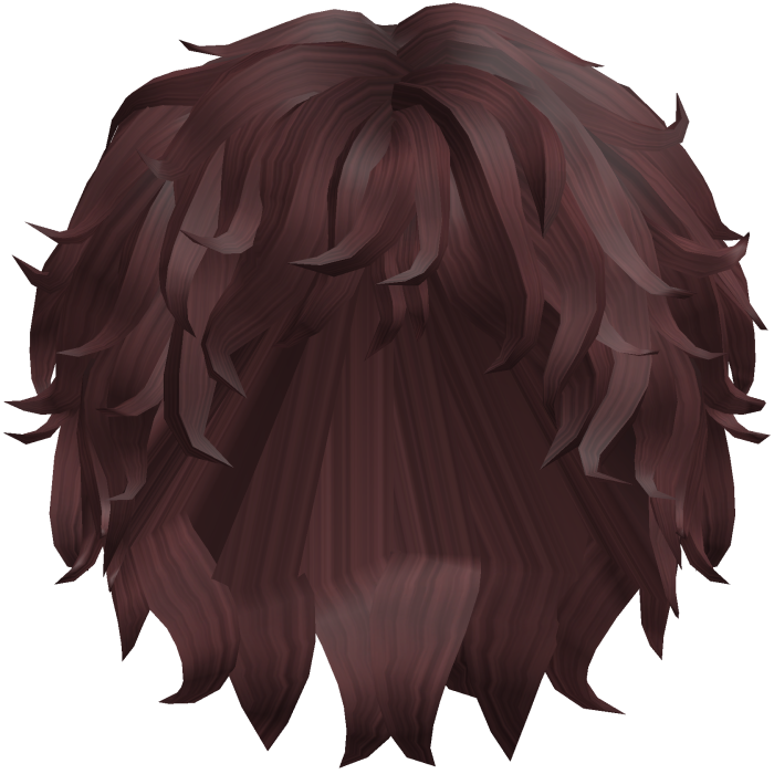 🧰Red Messy Curly Anime Emo Vkei Hair🧰