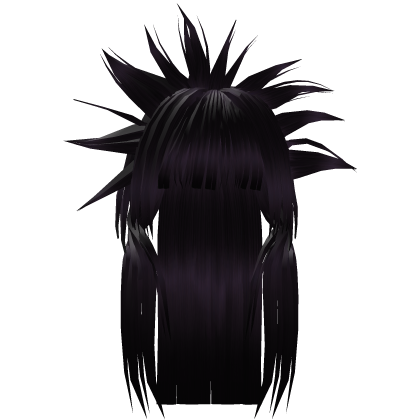 Purple Spiky Emo Scene Hair Roblox item