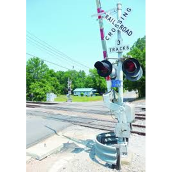 Interstate Railroad Crossing.