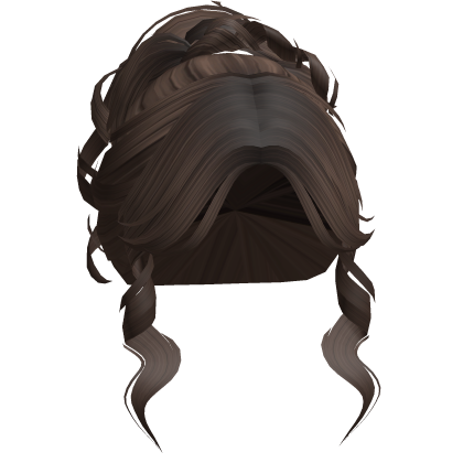 Messy Baddie Y2K Bun (Brown)