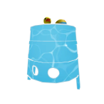 Pool Party Bucket Hat with Ducky