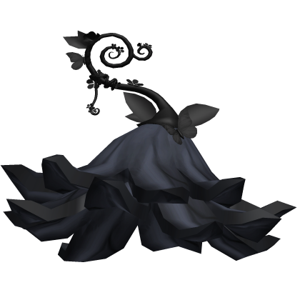 Dark Blue Fantasy Fairy Bell Flower