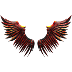 Fiery Harbinger Wings