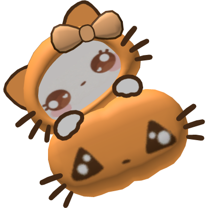 ♡ kawaii halloween hello kitty pumpkin head pal