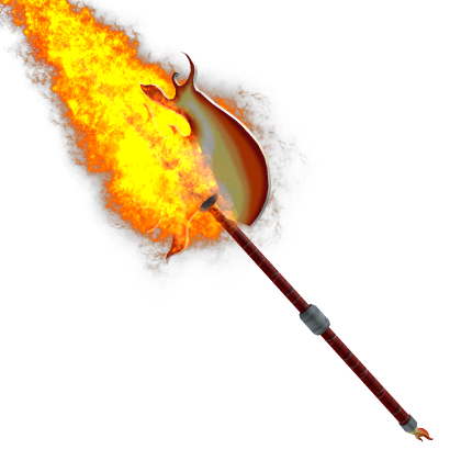 Flaming Halberd