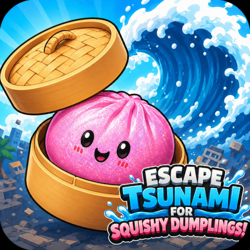 Escape Tsunami For Squishy Dumplings!