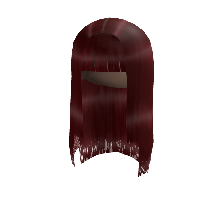Red Bussdown Bangs