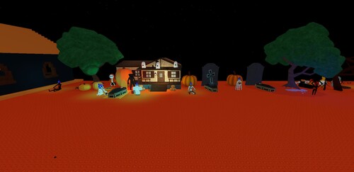 Scp 096 HALLOWEEN AREAS DEMONSTRATIONS