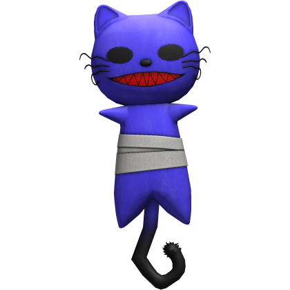 babu sankarea creepy zombie cat plushie (waist)