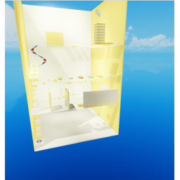 yellow tower