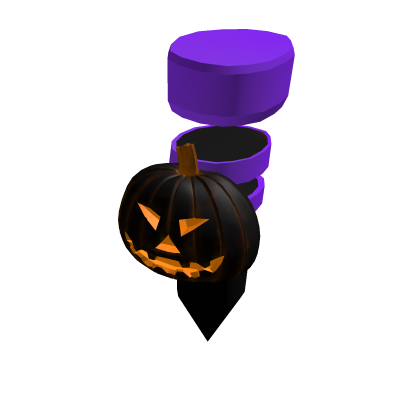 Purple Halloween Pumpkin Addon (For Korblox) thumbnail